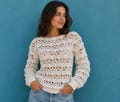 Crochet Skull Sweater Pattern PDF, Bone-Laced Gothic Pullover, RainbowYarnPatterns product logo