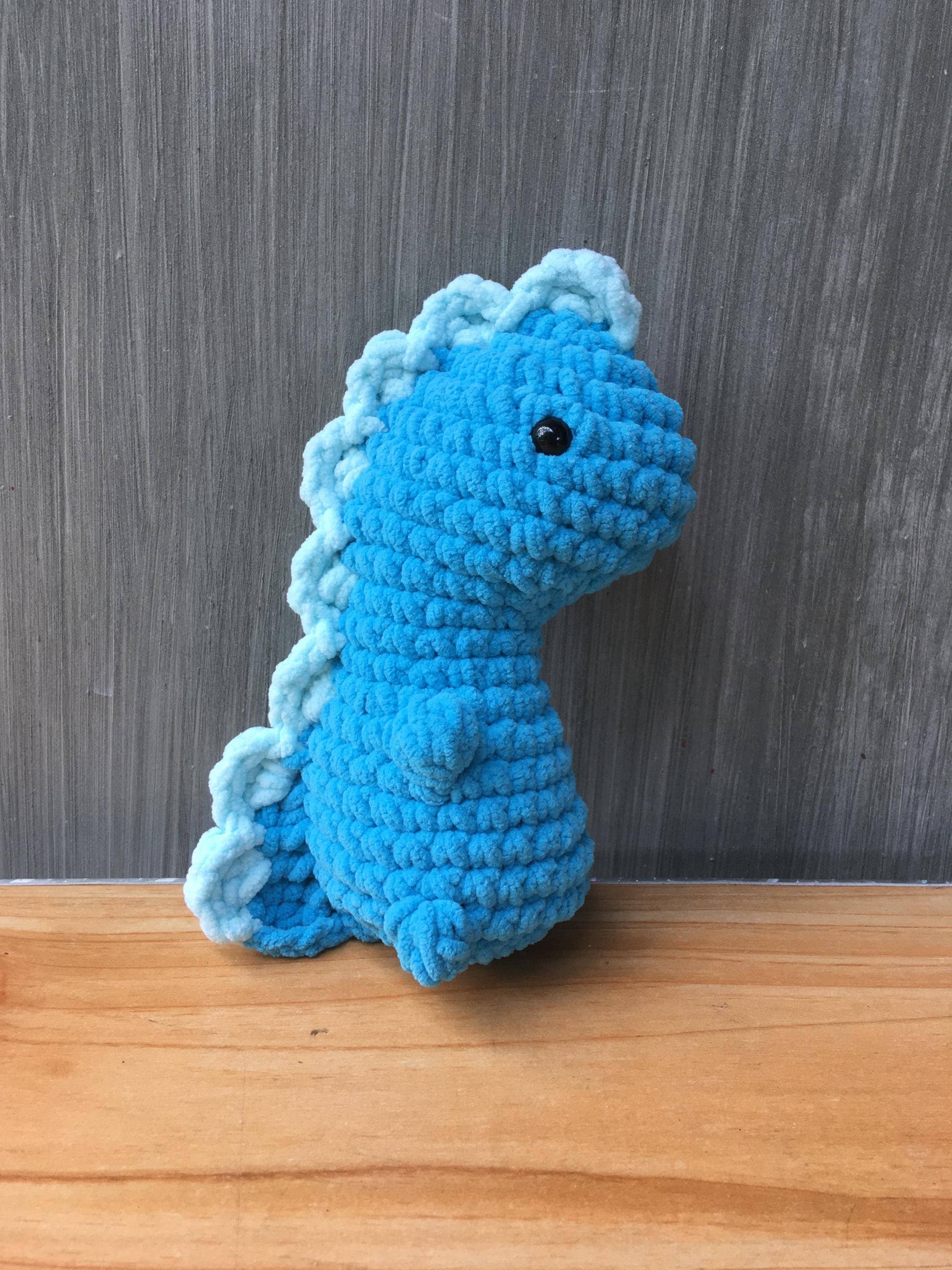 Chunky No-Sew T-Rex Crochet Pattern