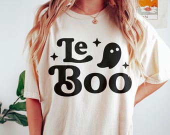 Ghost Shirt for Halloween Girl Cute Vintage October T-Shirt Fall Tee Boo Goth Gift Teacher Shirt Graphic Witch Tee