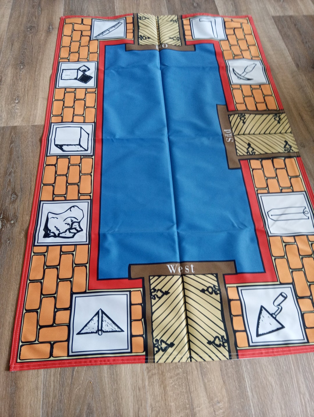 Ritual Supplies Masonic Work Carpet for the Ritual According to Ludwig ...