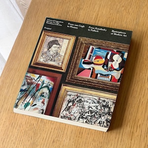 Vintage coffee table art book &#39;Guggenheim Museum&#39;, art lover gift