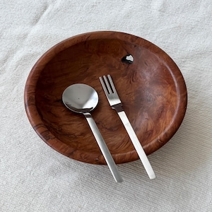 Vintage Cromargan Steel Cutlery Set: Postmodernist Flatware