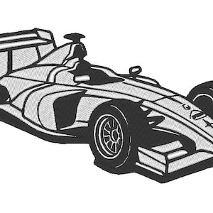 レーシングカー刺繍、モータースポーツデザイン、スピード愛好家、レーシングカーアート、自動車縫製プロジェクト、スポーツデコレーション、DIYテキスタイルデザイン