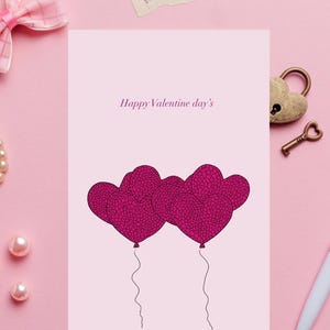 Valentine's Day Card - Customizable Text