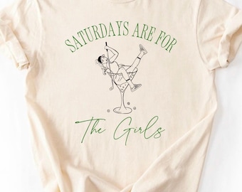 Samstage sind für das Mädchen-Golf-Shirt, Damen-Golf-Shirt, Damen-Golf-Kleidung, lustiges Golf-Shirt für Frauen