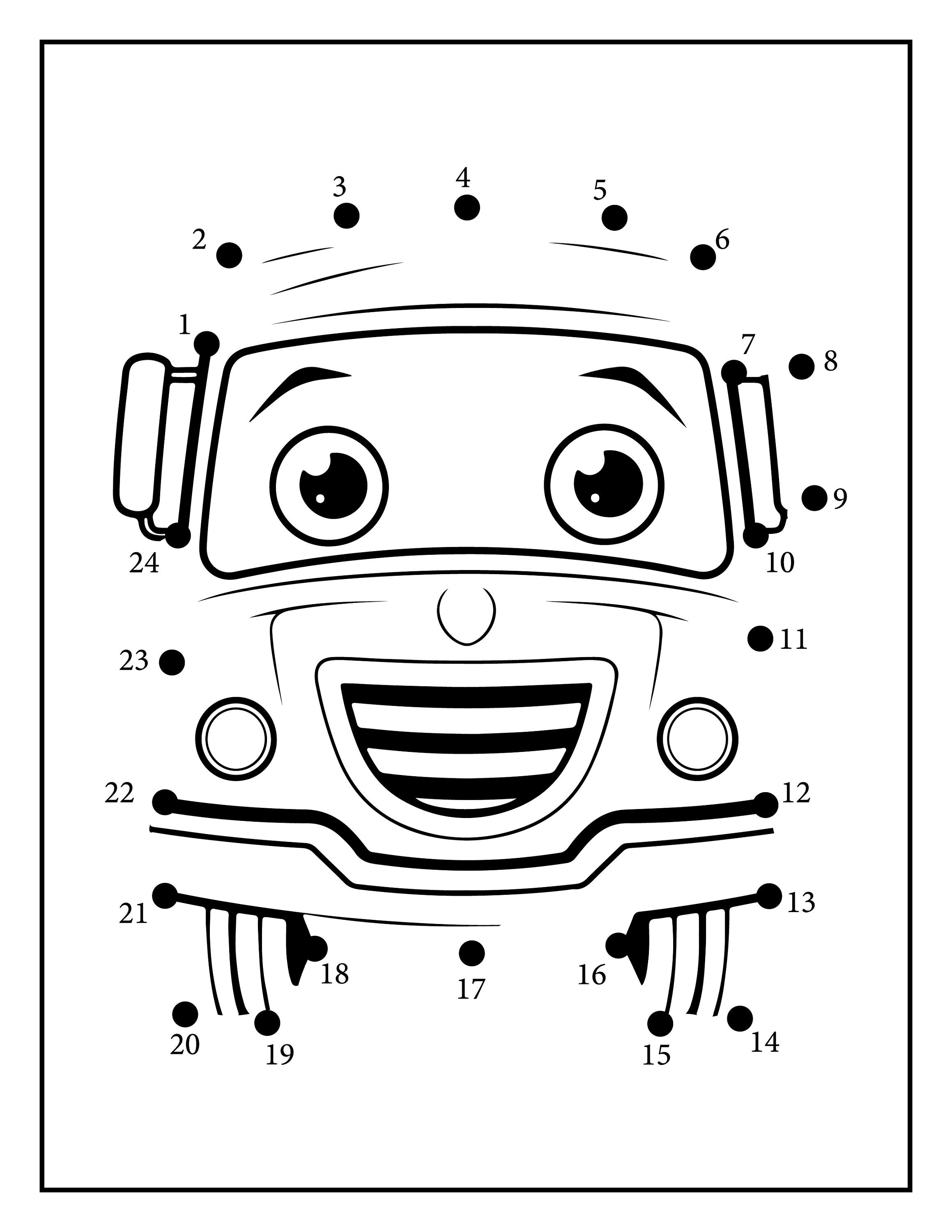 50 Dot to Dot Activity Book for Kids - Etsy