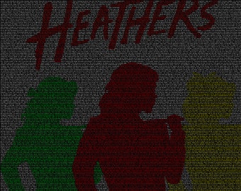 Heathers Broadway Musical Poster Digital Print