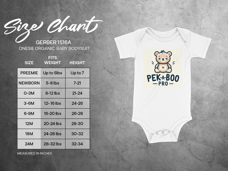 Organic Teddy Bear Onesie Unisex Baby Clothes Unisex Baby Bodysuit for