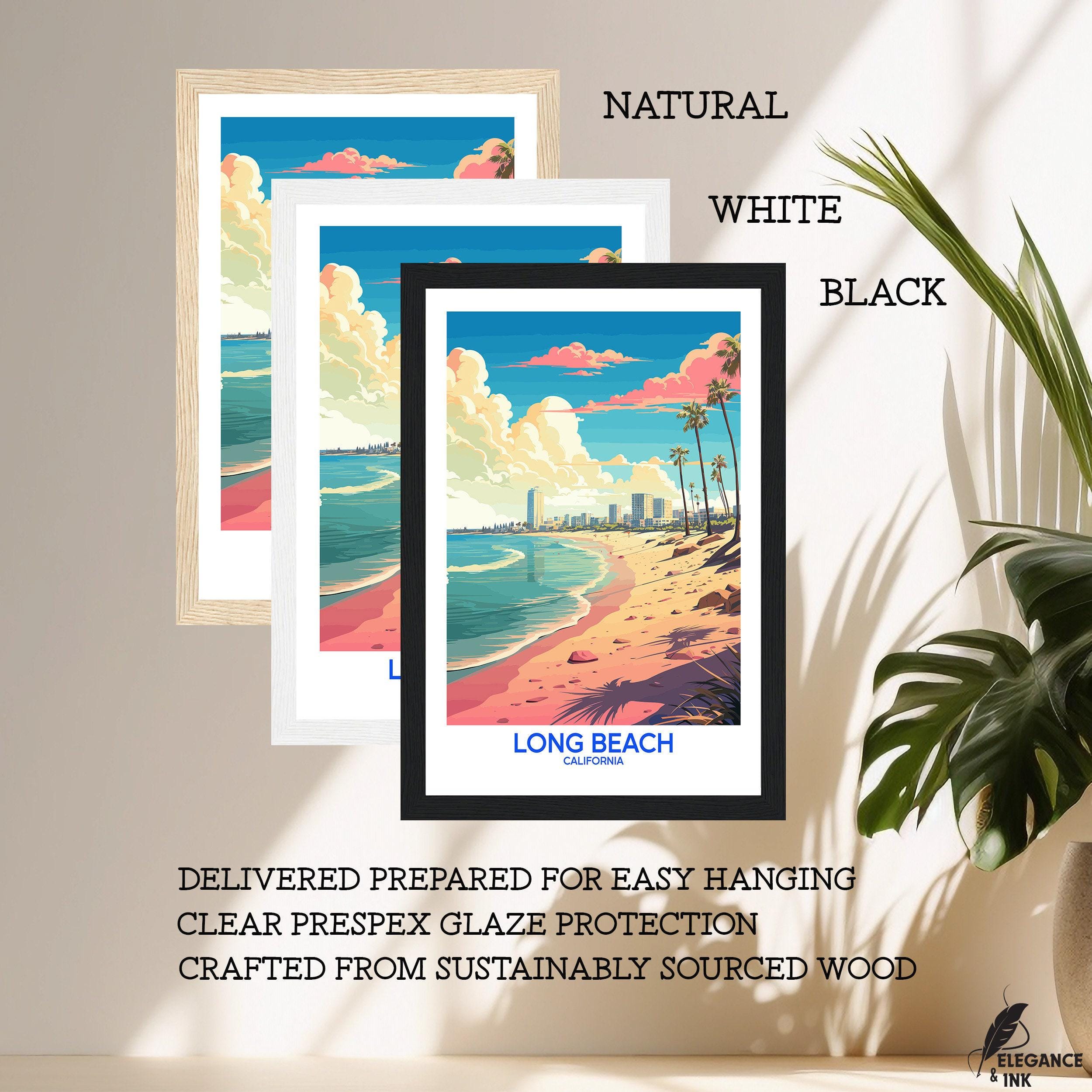 絵画 From Long Beach 絵画 From Long Beach Long Beach California Vintage Photo