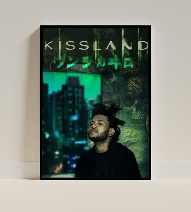 Kiss Land Digital Artwork Instant Download Etsy