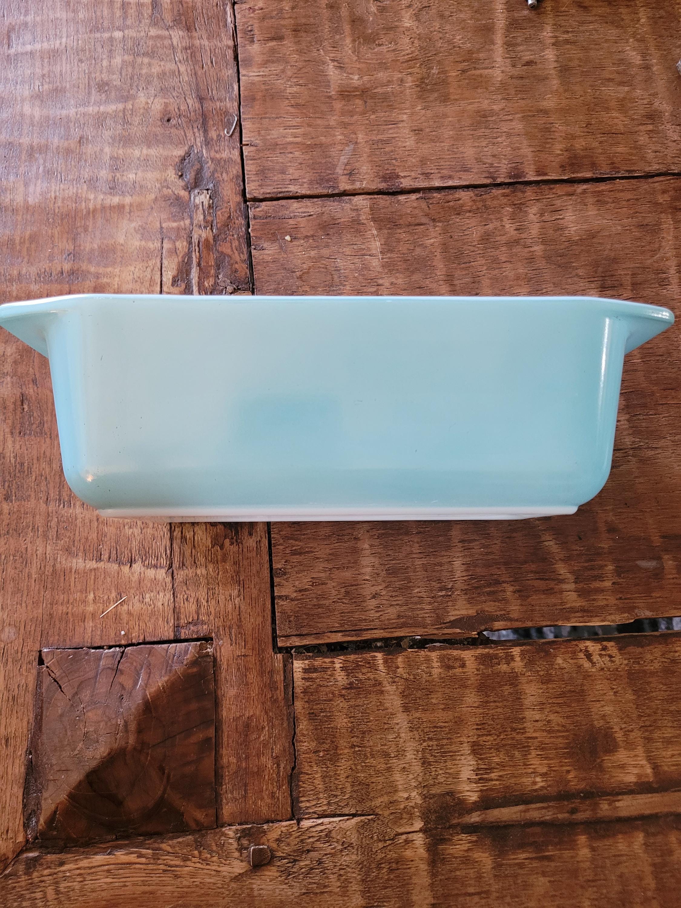 Pyrex 913 Robin Egg Blue. Loaf Pan - Etsy Canada