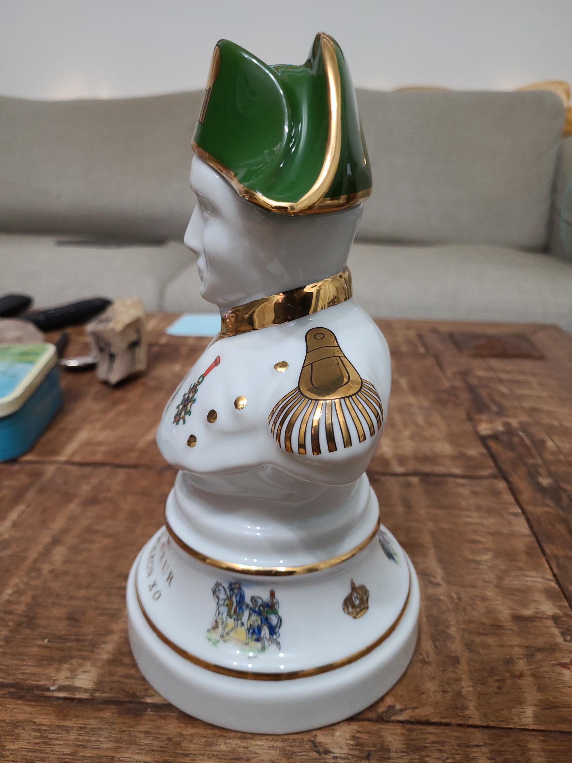 32 未開栓古酒 SEMPE NAPOLEON サンペ ナポレオン 王冠 陶器ボトル