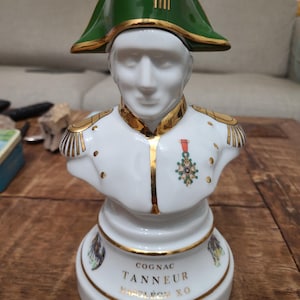 NAPOLEON XO TANNEUR cognac Limoges France bottle decanter - Empty