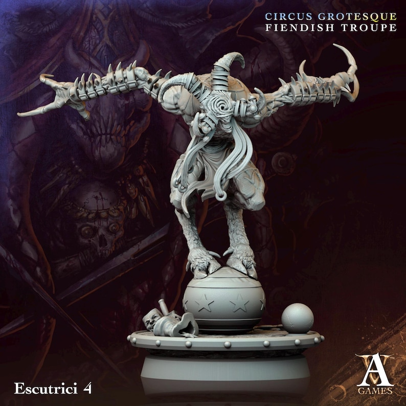 Miniatures STL Files for 3D Printing - Fantasy Tabletop Set 32 mm ...