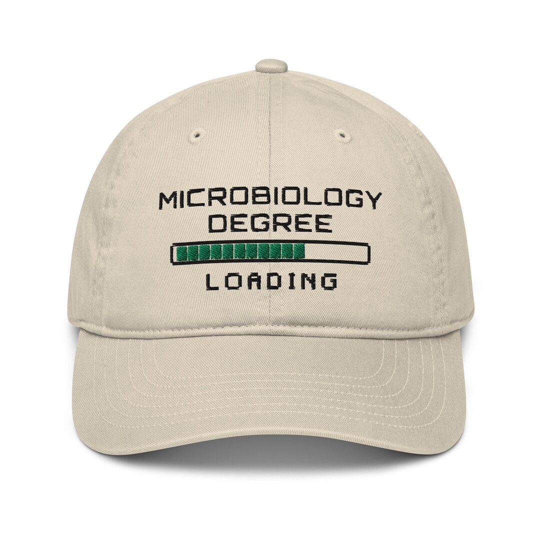 Microbiology Degree Loading Baseball Cap Hat Etsy