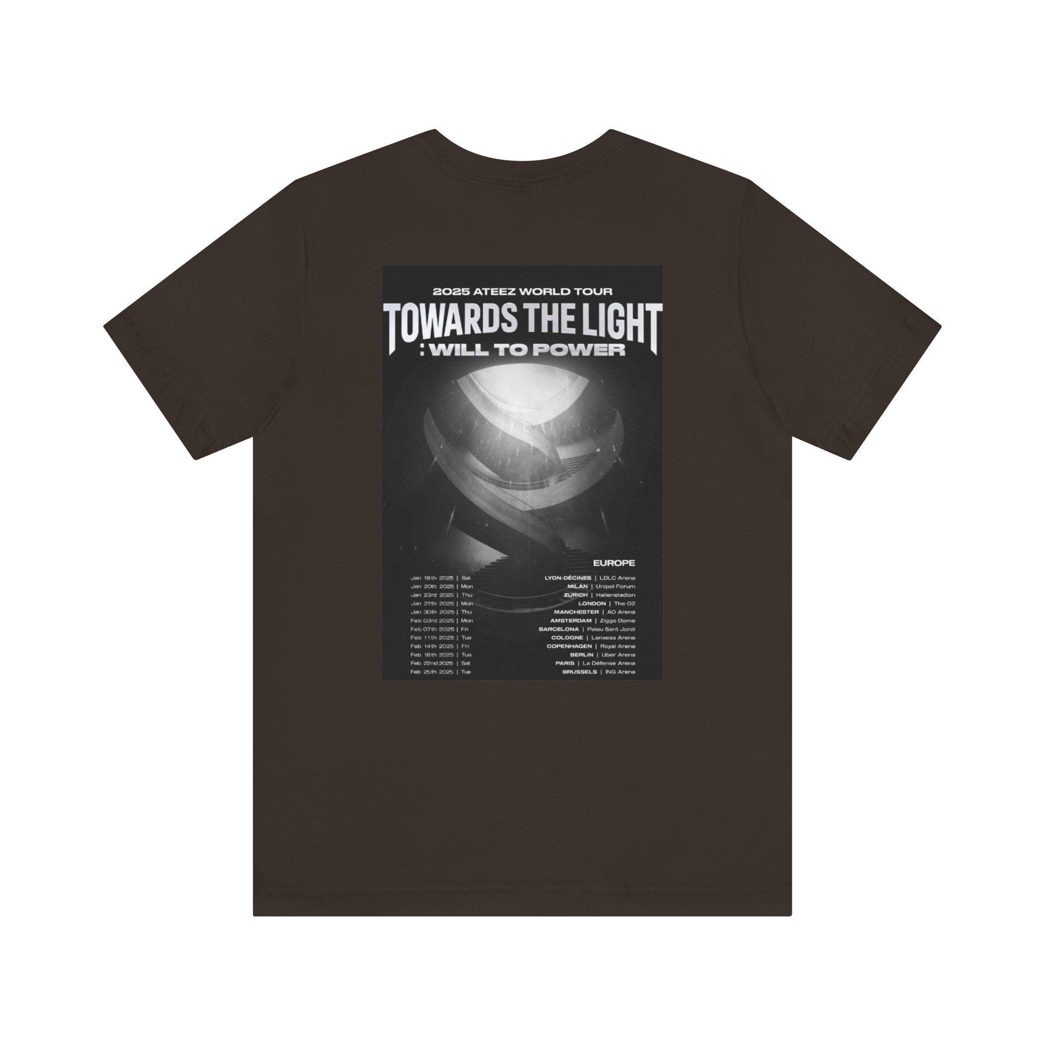 Ateez 2025 Europe Tour Unisex Tee Shirt With Logo, Kpop Fan Concert Merchandise Top, Short Sleeve Tshirt for Men and Women, Ateez Concert - Etsy Ateez 2025 Europe Tour Unisex Tee Shirt With Logo, Kpop Fan Concert Merchandise Top, Short Sleeve Tshirt for Men and Women, Ateez Concert - Etsy