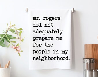 Strofinaccio da cucina Mr Rogers Neighbour
