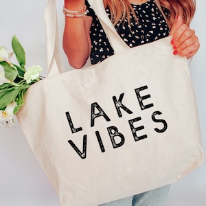 Lake Vibes Tragetasche
