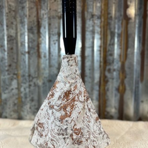 White and Copper Shift Boot
