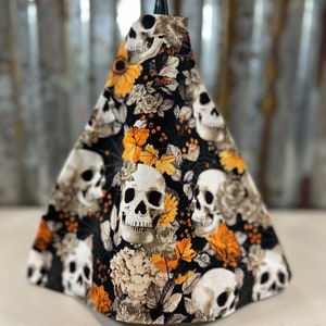 Skull and Roses Shift Boot