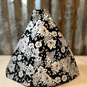 Black and Silver Flower Shift Boot
