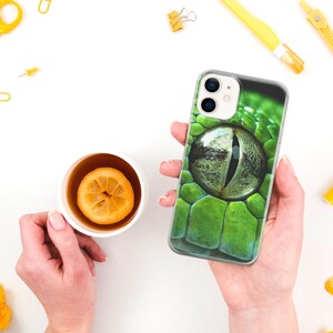 Custodia per telefono Snake Cover serpente verde per iPhone 15Pro, 14, 13, 12, 11, Google Pixel 8, 7A, 6A, Samsung Galaxy S24Ultra, S23fe, S22, A54, A34 immagine 7