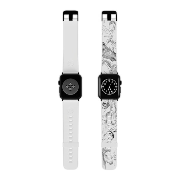 Equine Anatomy Watch Band