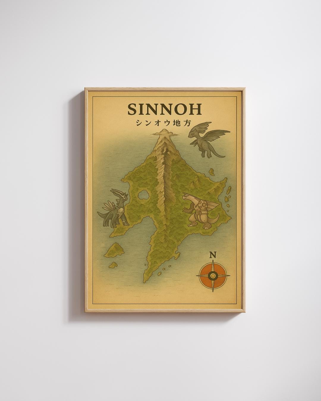 Sinnoh region - Etsy 日本