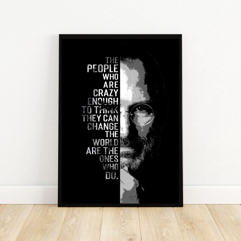 Steve Jobs art,Inspiring quote posters,entrepreneur wall art,motivation digital art, inspirational digital art,digital art,Steve Jobs poster