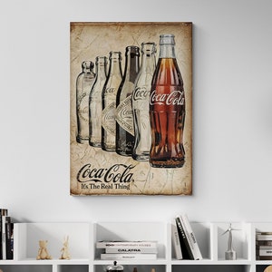 Póster vintage de Coca Cola, póster de Coca Cola, obra de arte de Coca Cola, póster retro de Coca Cola, póster vintage de Coca Cola, póster de Coca Cola, impresión de Coca Cola, arte de Coca Cola