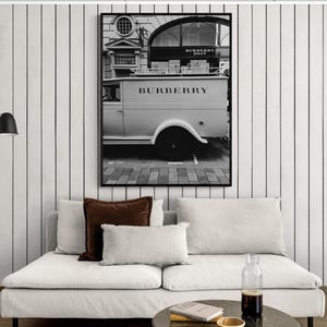 Luxus Poster, Designer Kunst, Luxus Wandkunst, Burberry Poster, Mode Wandkunst, Burberry Wandkunst, Chanel Poster, Designer Kunstwerk
