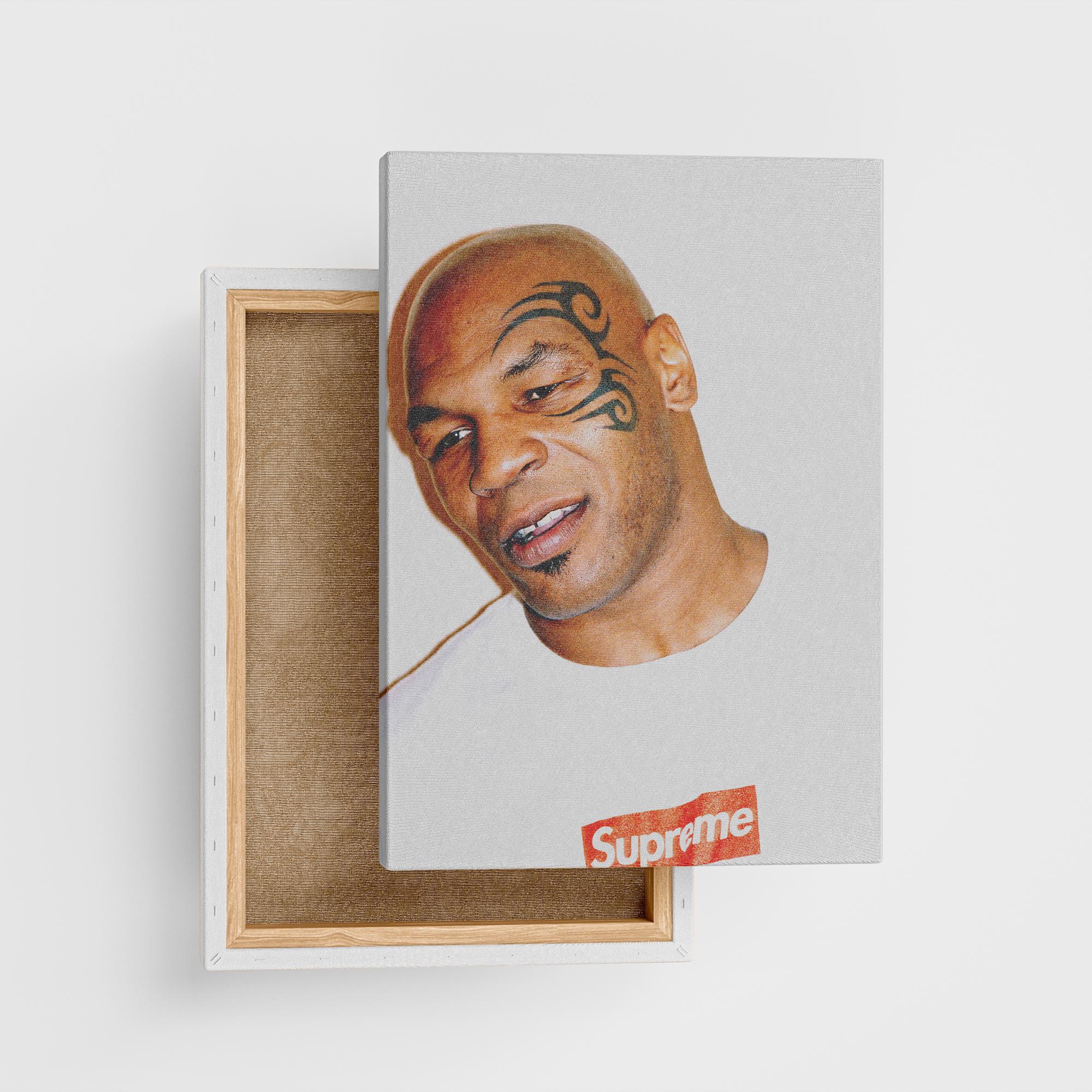 Mike Tyson Supreme Poster, Hypebeast Posters, Fashion Wall