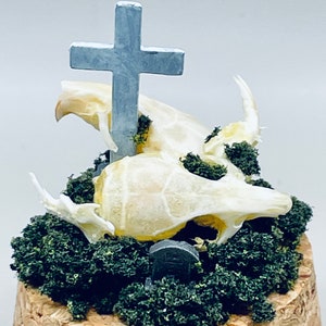 Creepy Mouse Skull Graveyard