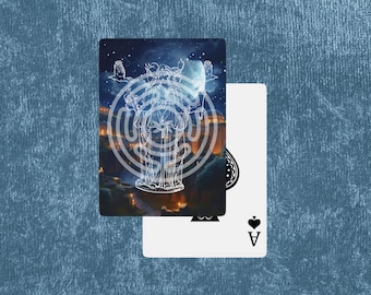 Hekate Playing Cards, Tarot Cards Set, Oracle Card Deck, Divination Tool, Fortune Telling Deck