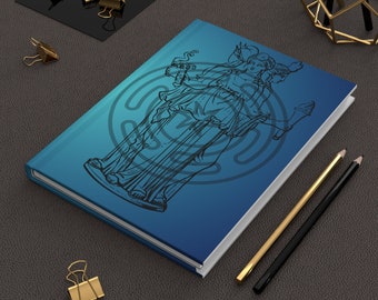 Embrace the Power of Hekate - Dark Goddess - Lined, Hardcover Journal Notebook