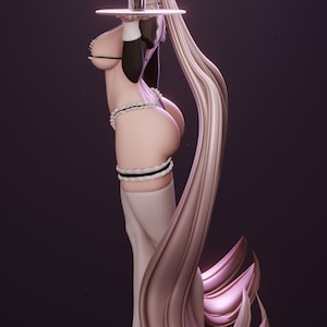 Maid Jeanne  STL 3D Design 3D Printer Maid Jeanne  STL 3D