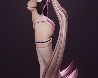 Maid Jeanne  STL 3D Design 3D Printer Maid Jeanne  STL 3D