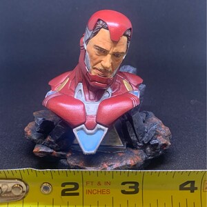 Iron Man Figure (4K Resin 3D Printed and Painted) image 7