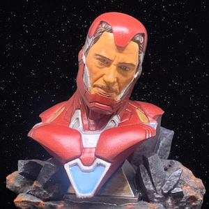 Iron Man Figure (4K Resin 3D Printed and Painted)