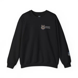 Sudadera unisex de cuello redondo HUXK Heavy Blend™, ropa de calle informal, sudadera cómoda y acogedora, regalo perfecto para amigos, moda unisex.