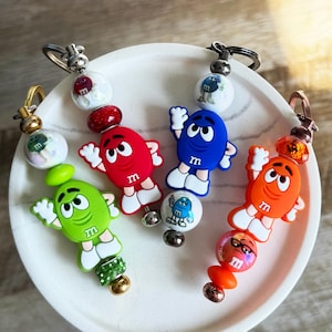 M&ms Keychain - Etsy