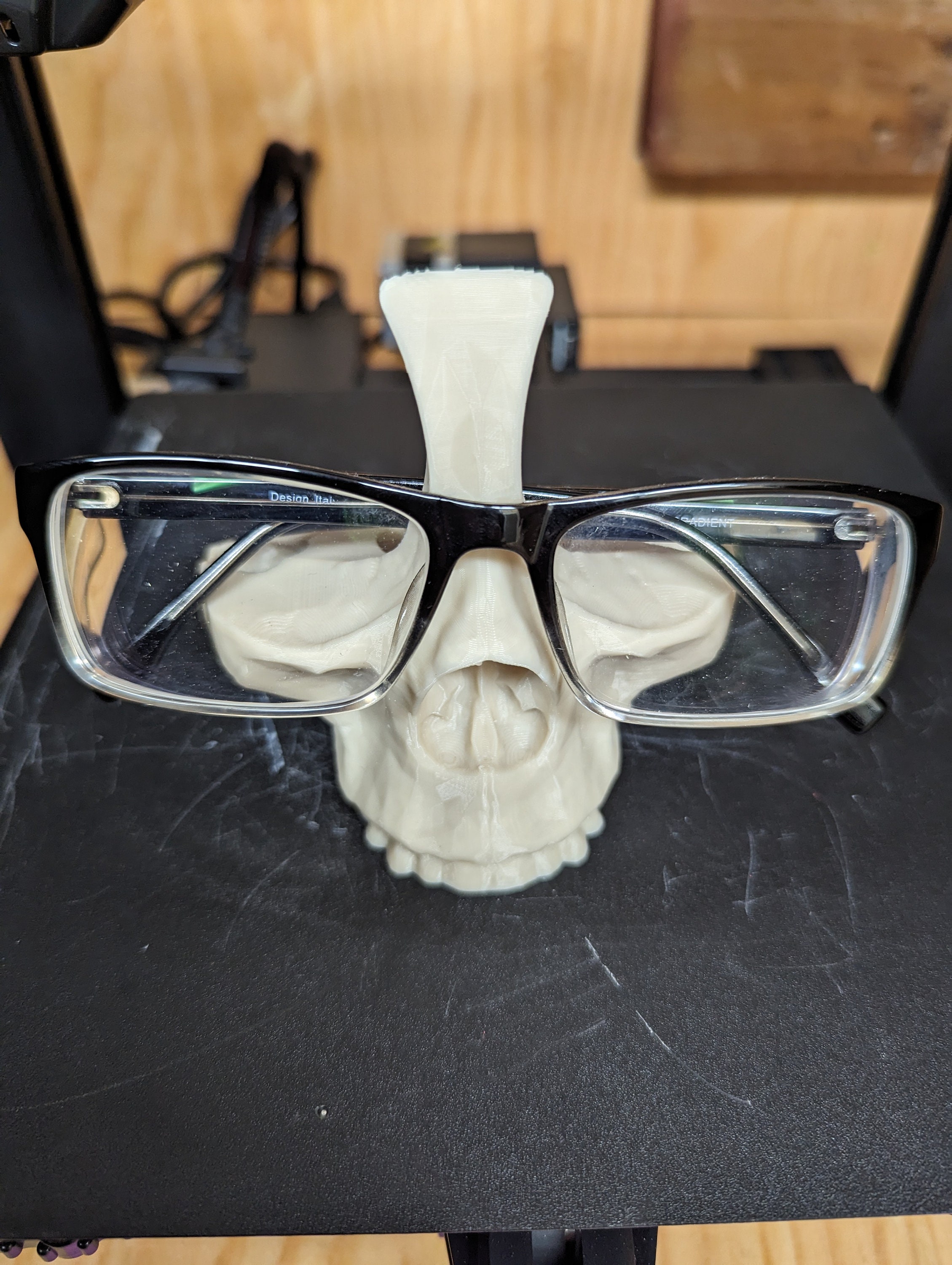 Skull Glasses Stand Holder, Sunglasses Stand, Desk Tidy
