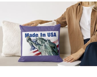 Square Pillow Insert: Down Alternative Throw Pillows - USA Made