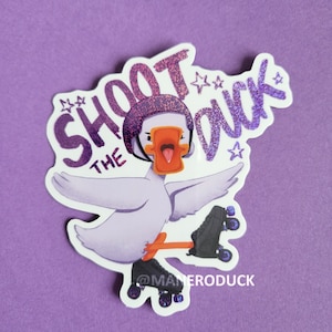 Tirez sur le canard - Stickers