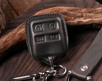 Past op F150 en populaire sleutels in SUV-/vrachtwagenstijl: leren sleutelhangerhoes voor F250 Ranger Explorer Edge Mustang Mercury Fusion (206–2012)