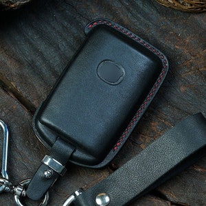 Leather Key Fob Cover for 2019-2024 Mazda Models - 3 Hatchback, CX3, CX5, CX9, CX8, CX30 Mazda Key Case Accessories Personalized Keychains