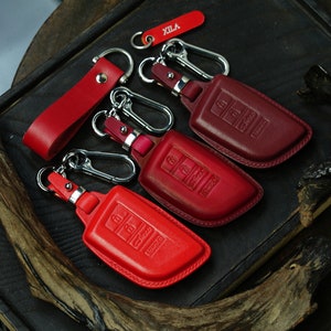 Acura Leather Key Fob Cover Elegant Case Mdx Rdx Tlx Ilx Rlx TSX NSX CDX Stylish Keychain Holder Durable Protective Accessory Gift For Him