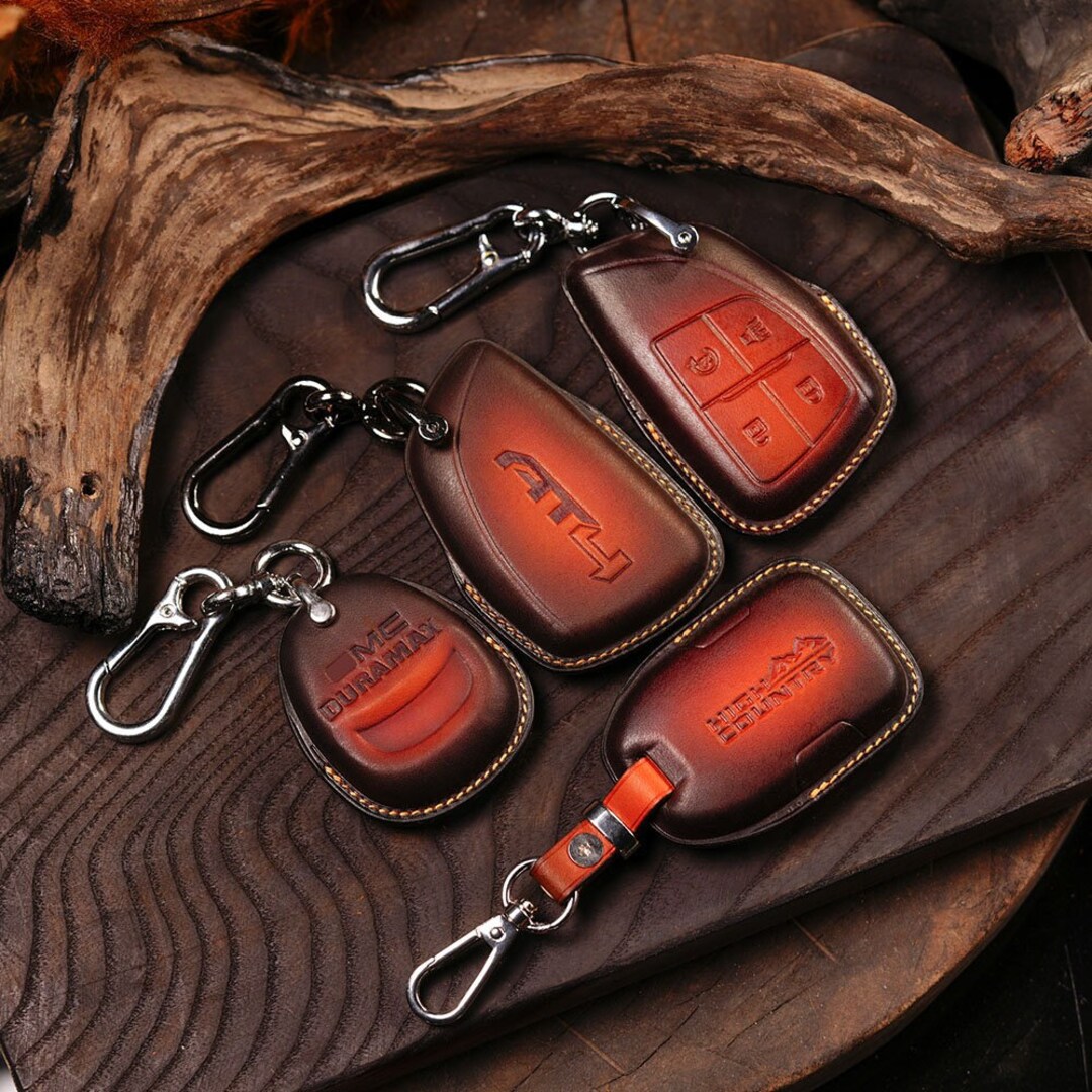 Leather Smart Remote Case for Gmc Sierra AT4 , At4x,gmc Denali Ultimate ...
