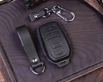 2023 Toyota GR Corolla Leather Key Fob Cover - Key Chains, Keyless Keyring Remotes - Perfect Gift for Him, Personalized Options Available
