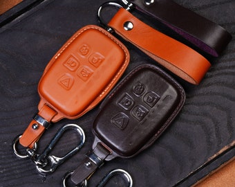 Funda protectora completa para llavero de modelos Land Rover - Compatible con Range Rover Sport, Evoque, Velar y Discovery - Llavero personalizado